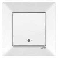 Переключатель перекрестный белый VIKO MERIDIAN  90970231